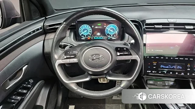 Hyundai Tucson Hybrid (NX4) 2022 Серый из Кореи, фото 4