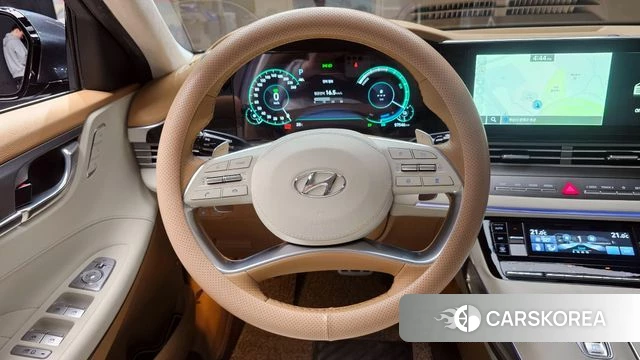 Hyundai The New Grandeur IG Hybrid 2021 Серый из Кореи, фото 4