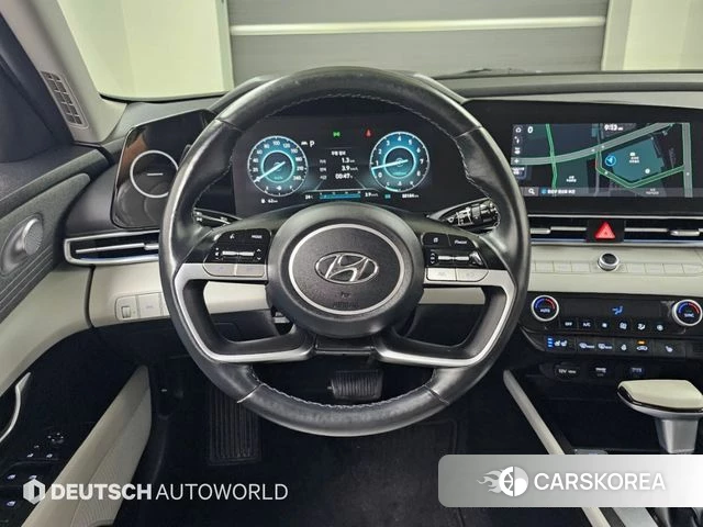 Hyundai Avante (CN7) 2021 Черный из Кореи, фото 4