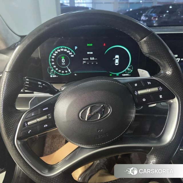 Hyundai The New Grandeur IG Hybrid 2021 Черный из Кореи, фото 4