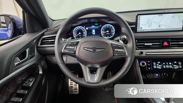 Genesis The New G70 2024 Синий из Кореи, фото 4