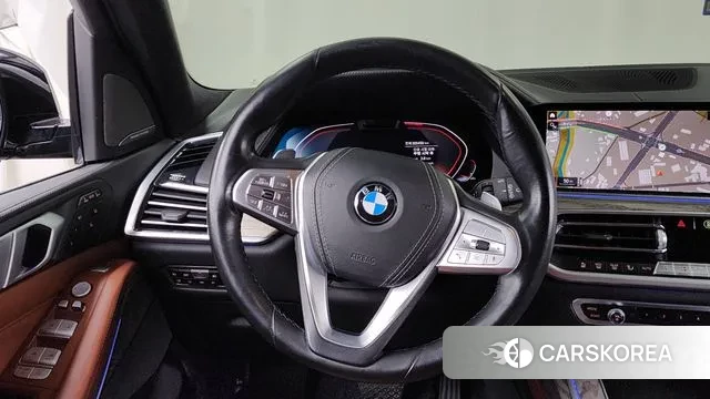 BMW X7 (G07) 2019 Черный из Кореи, фото 4