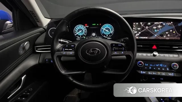 Hyundai Avante Hybrid (CN7) 2020 Синий из Кореи, фото 4