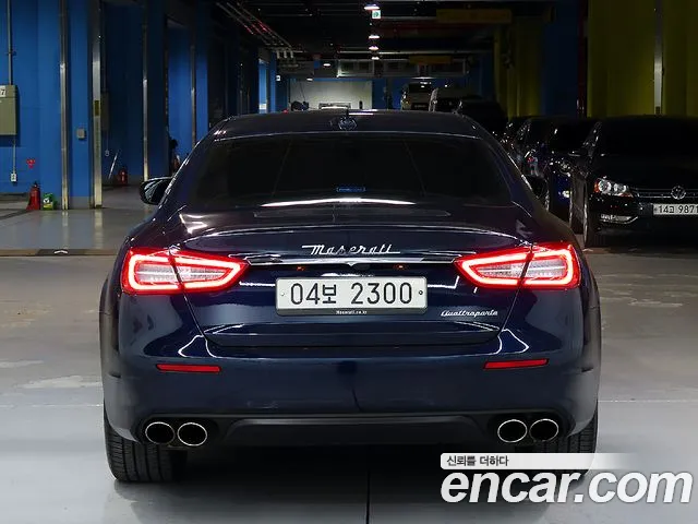 Maserati Quattroporte 2018 Синий из Кореи, фото 4