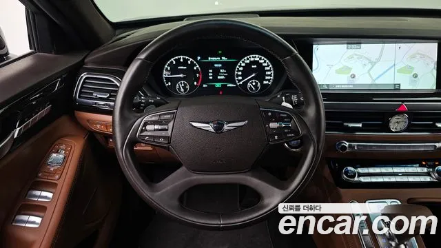 Genesis G90 2021 Черный из Кореи, фото 4