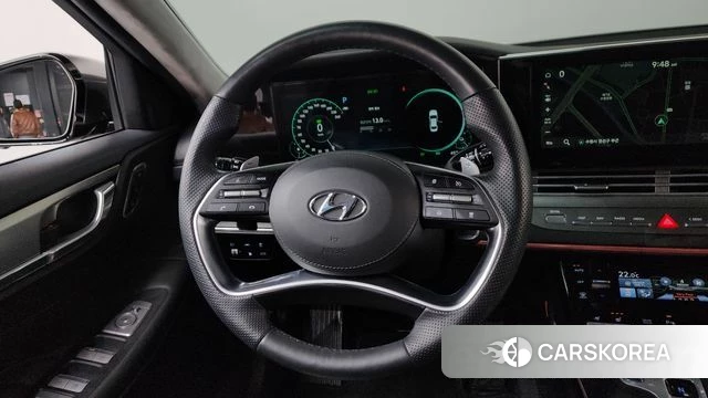 Hyundai The New Grandeur IG Hybrid 2021 Серый из Кореи, фото 4