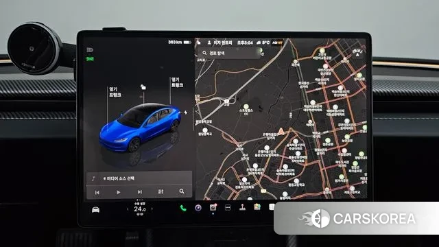 Tesla Model 3 2024 Синий из Кореи, фото 4