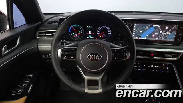 Kia K5 Hybrid 3rd Generation 2021 Черный из Кореи, фото 4