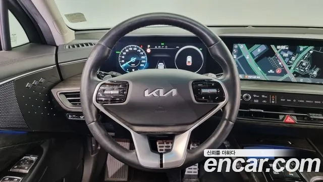 Kia K8 Hybrid 2022 Серый из Кореи, фото 4
