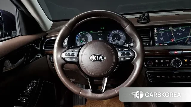 Kia All New K7 Hybrid 2018 Синий из Кореи, фото 4