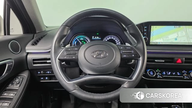 Hyundai Sonata Hybrid (DN8) 2022 Черный из Кореи, фото 4