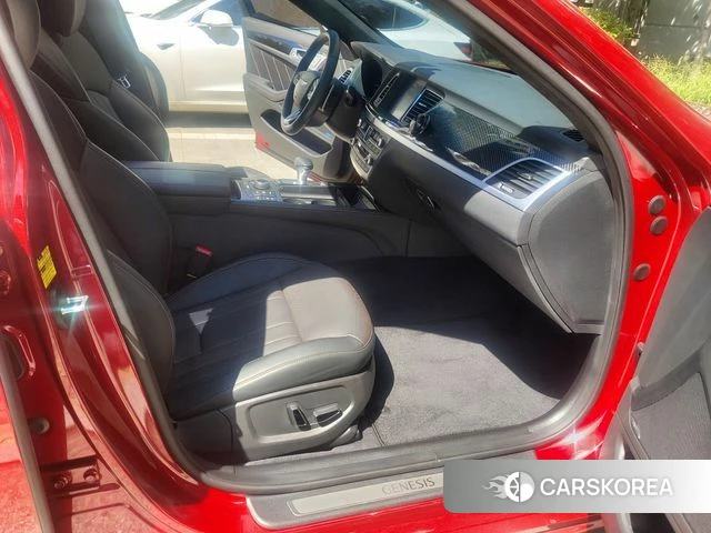 Genesis G80 2018 Красный из Кореи, фото 4