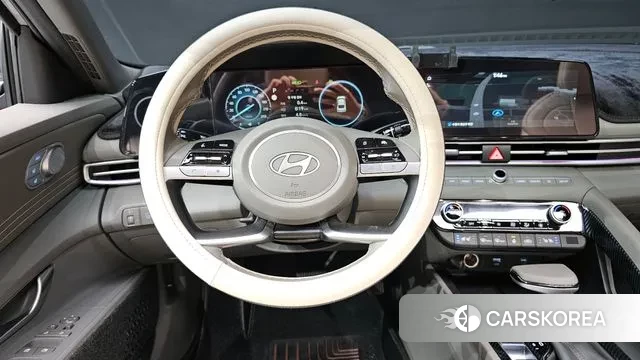 Hyundai The New Avante Hybrid (CN7) 2023 Серый из Кореи, фото 4