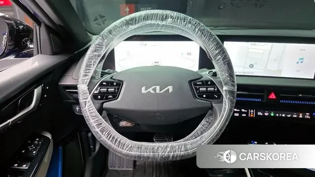 Kia EV6 2022 Синий из Кореи, фото 4