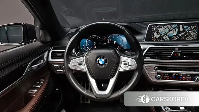 BMW 7 Series (G11) 2018 Синий из Кореи, фото 4