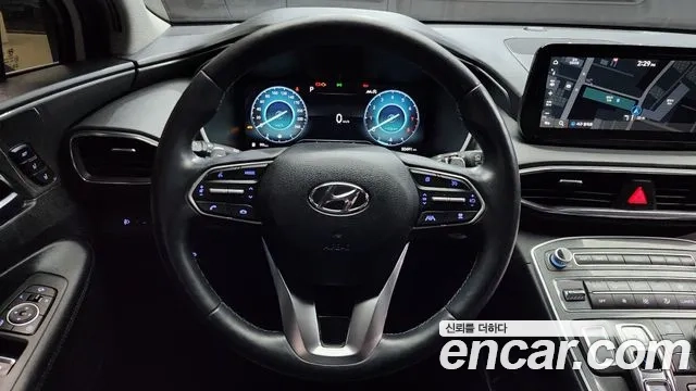 Hyundai The New Santa Fe 2023 Белый из Кореи, фото 4