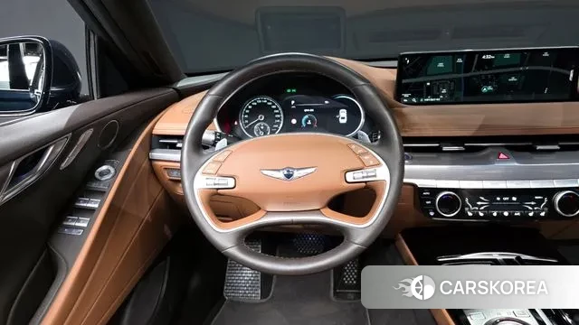 Genesis G80 (RG3) 2021 Синий нефрит из Кореи, фото 4