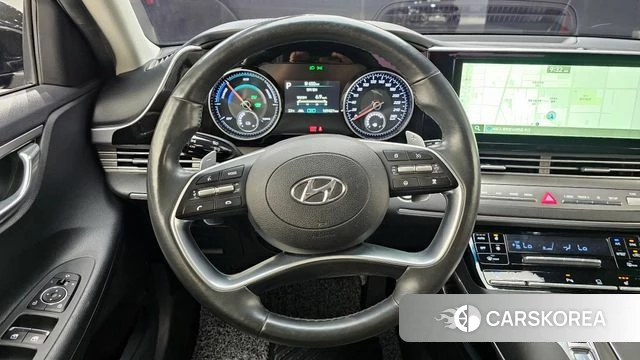 Hyundai The New Grandeur IG Hybrid 2021 Черный из Кореи, фото 4