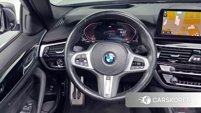 BMW 5 Series (G30) 2021 Синий из Кореи, фото 4