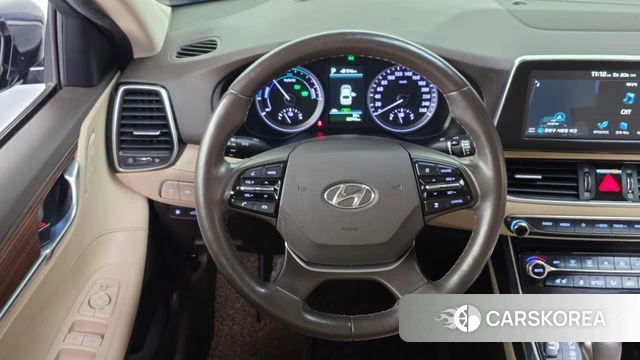 Hyundai Grandeur IG Hybrid 2018 Синий из Кореи, фото 4