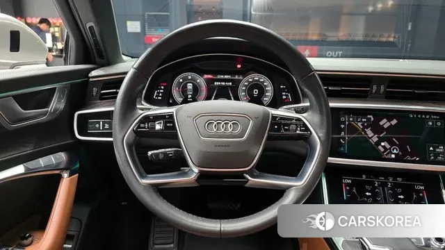 Audi A6 (C8) 2023 Серебристо-серый из Кореи, фото 4