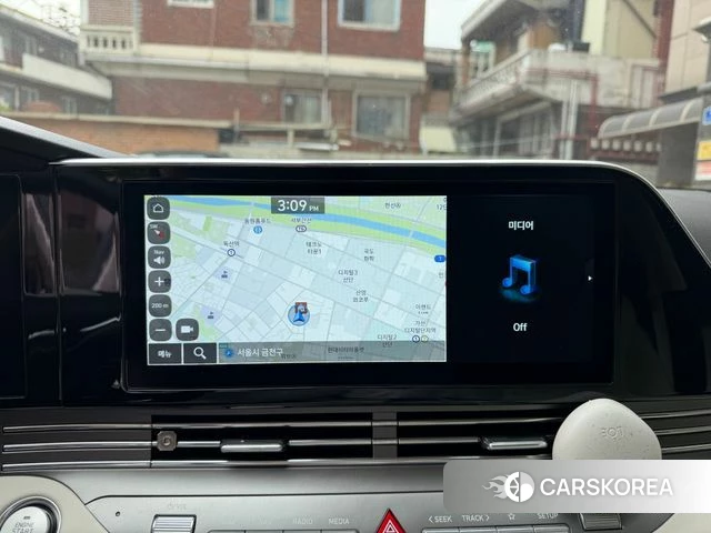 Hyundai The New Grandeur IG Hybrid 2022 Белый из Кореи, фото 4