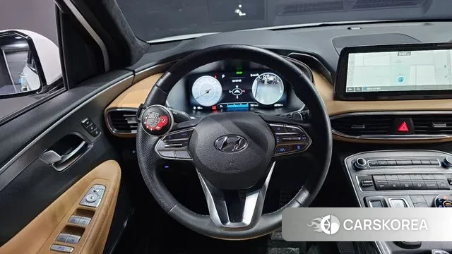 Hyundai The New Santa Fe 2023 Белый из Кореи, фото 4