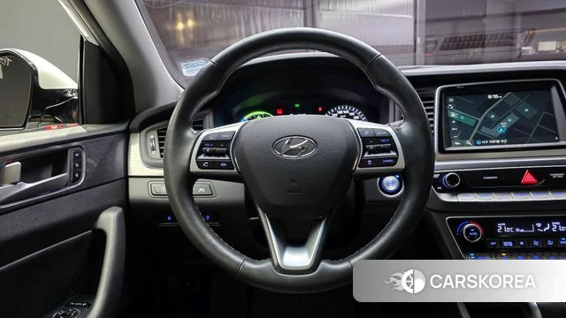 Hyundai Sonata New Rise Hybrid 2018 Белый из Кореи, фото 4