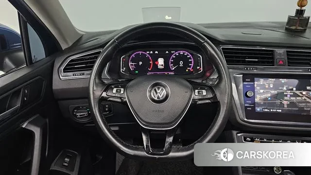 Volkswagen Tiguan Allspace 2020 Синий из Кореи, фото 4