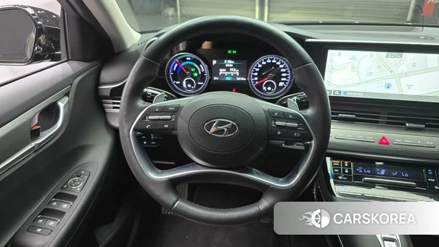 Hyundai The New Grandeur IG Hybrid 2020 Черный из Кореи, фото 4