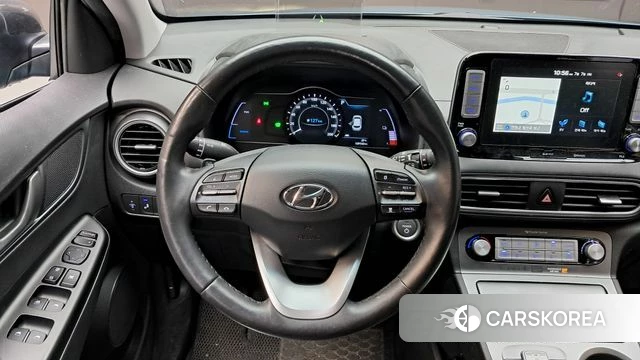 Hyundai Kona Electric 2019 Синий нефрит из Кореи, фото 4