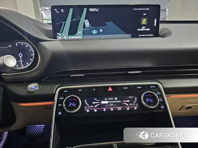 Genesis GV80 2023 Темно-зеленый из Кореи, фото 4