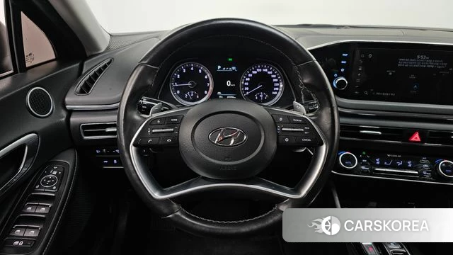 Hyundai Sonata (DN8) 2022 Черный из Кореи, фото 4