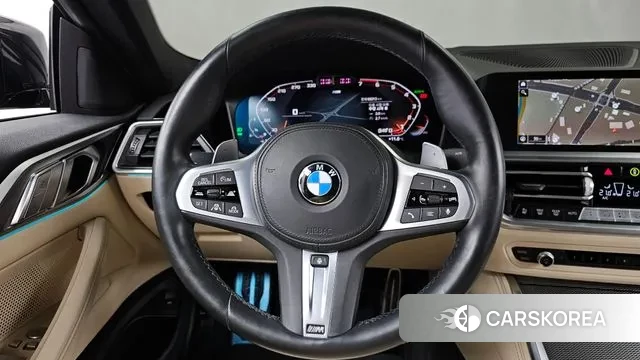 BMW 4 Series (G22) 2021 Черный из Кореи, фото 4