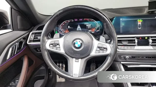 BMW 4 Series (G22) 2022 Черный из Кореи, фото 4