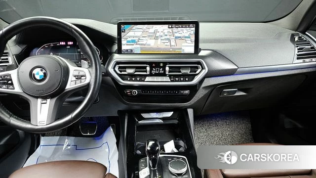 BMW X3 (G01) 2022 Черный из Кореи, фото 4