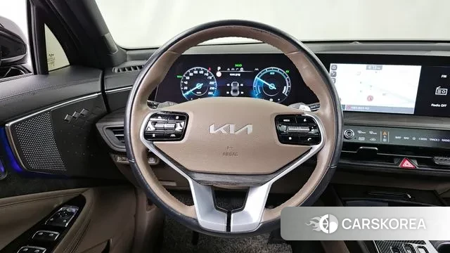 Kia K8 Hybrid 2021 Черный из Кореи, фото 4