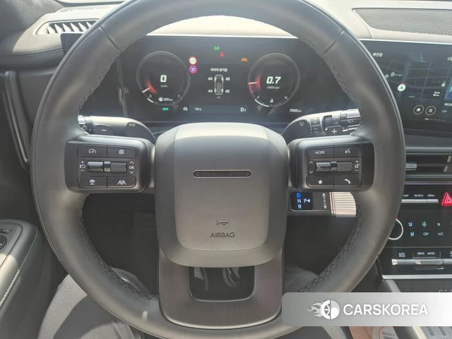 Hyundai Santa Fe (MX5) 2025 Черный из Кореи, фото 4