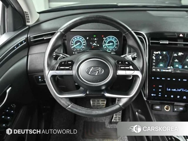 Hyundai Tucson Hybrid (NX4) 2021 Серый из Кореи, фото 4