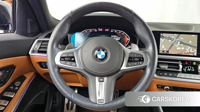 BMW 3 Series (G20) 2022 Черный из Кореи, фото 4