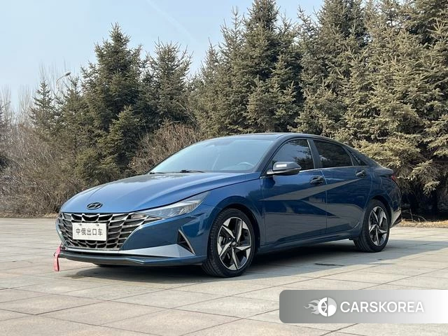 Hyundai Elantra 2022 Синий из Китая, фото 4