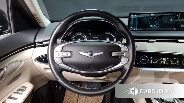 Genesis GV70 2021 Темно-зеленый из Кореи, фото 4