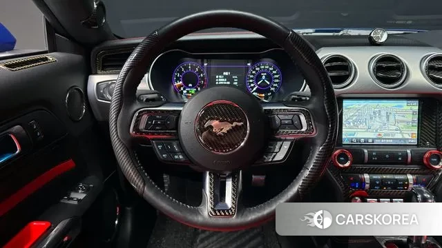 Ford Mustang 2022 Синий из Кореи, фото 4