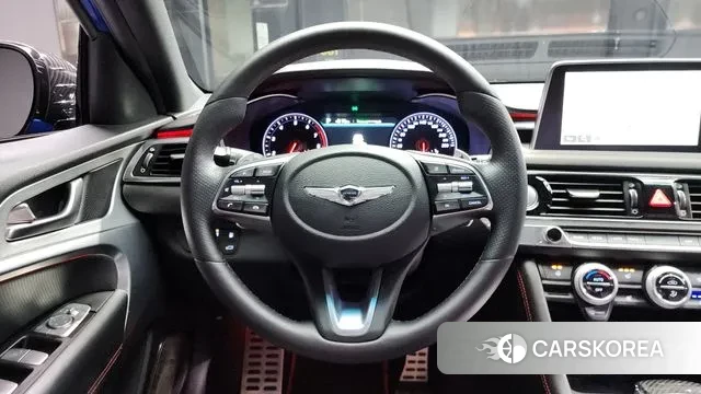 Genesis G70 2018 Синий из Кореи, фото 4