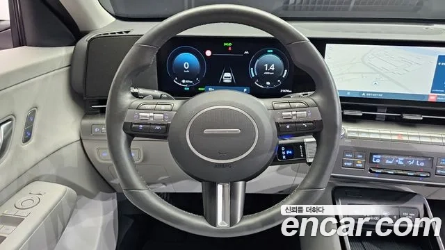Hyundai Kona Hybrid (SX2) 2023 Белый из Кореи, фото 4