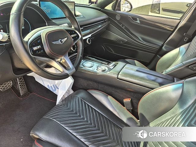 Genesis G80 (RG3) 2022 Черный из Кореи, фото 4