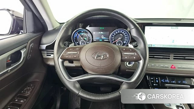 Hyundai The New Grandeur IG Hybrid 2021 Черный из Кореи, фото 4