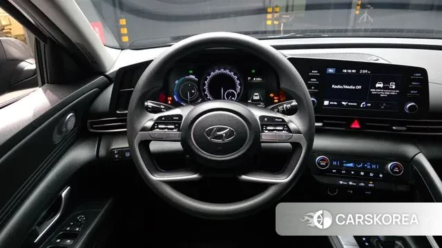 Hyundai Avante Hybrid (CN7) 2022 Серый из Кореи, фото 4