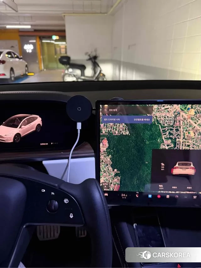 Tesla Model X 2023 Белый из Кореи, фото 4