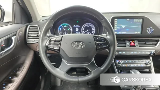 Hyundai Grandeur IG Hybrid 2018 Белый из Кореи, фото 4